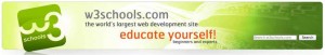 W3Schools Header W3Schools Header (learcn web developing for free)
