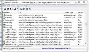 My chrome cache files My chrome cache files