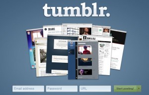 Tumbler home page Tumbler home page