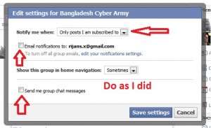 Edit your Notification Settings Edit your Notification Settings