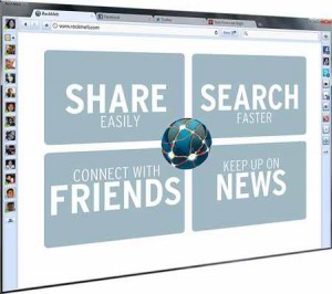 Rockmelt social media web browser Rockmelt social media web browser