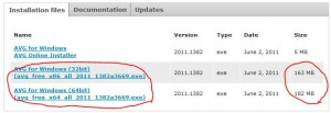 free avg antivirus offline installer download