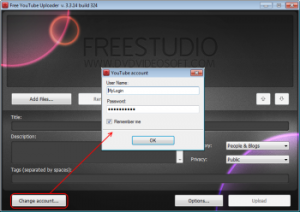 Provide your yotube login information to login into youtube Provide your yotube login information to login into youtube