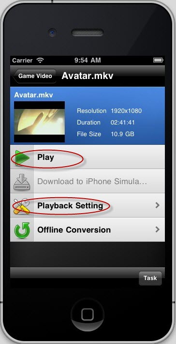 Air Play video streaming app for iPhone Air Play video streaming app for iPhone