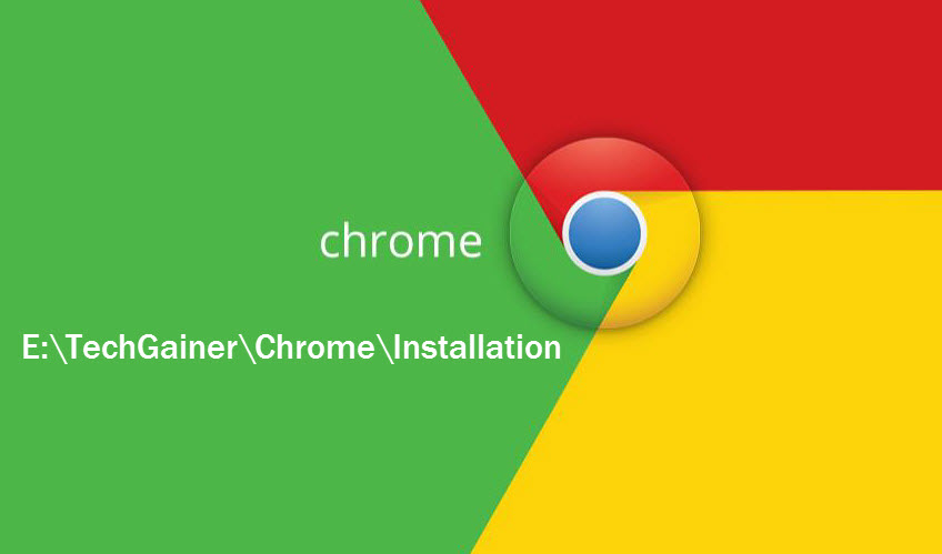 Chrome custom installation
