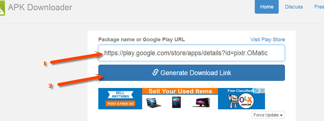 Paste the URL