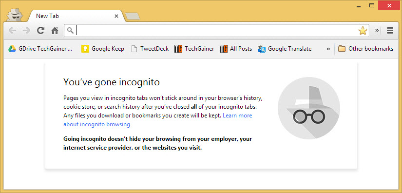 Chrome opening in incognito mode by default