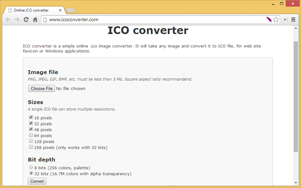Iconconverter home