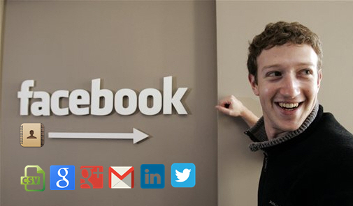 [Working] Import Facebook Contacts to Google, Gmail, CSV File, Twitter, Linkedin or any Other Service