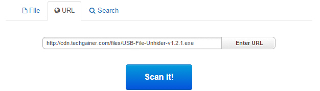 Scan file URL