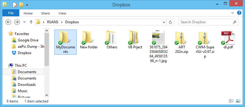 Create a folder
