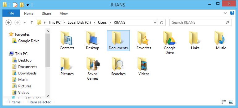 Create Documents folder