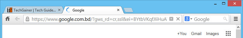 Chrome theme for Firefox
