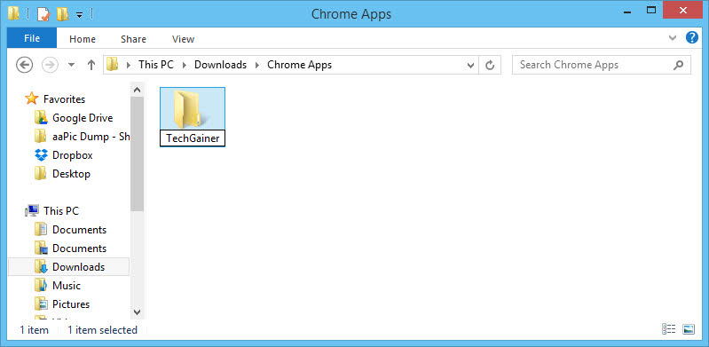 Create a folder