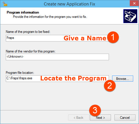Create new Fix