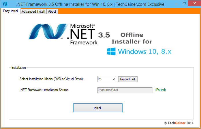 Dot NET Framework 3.4 Offline Installer Screenshot