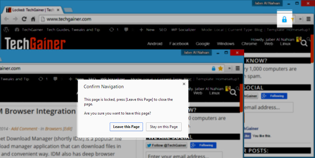 How to Lock a Tab in Chrome to Prevent Accidental Close