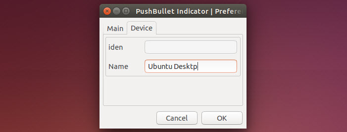 Set device name
