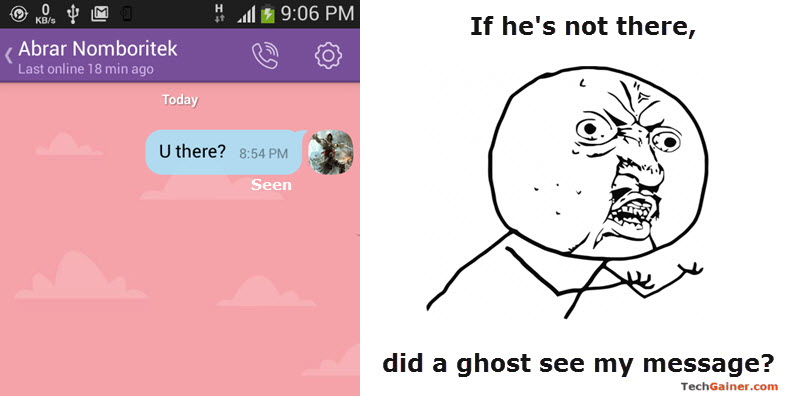 How to Stop Viber from Sending your “Seen” Status while Chatting